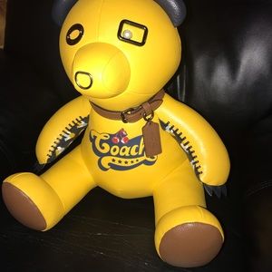 Coach limited edition yellow bear